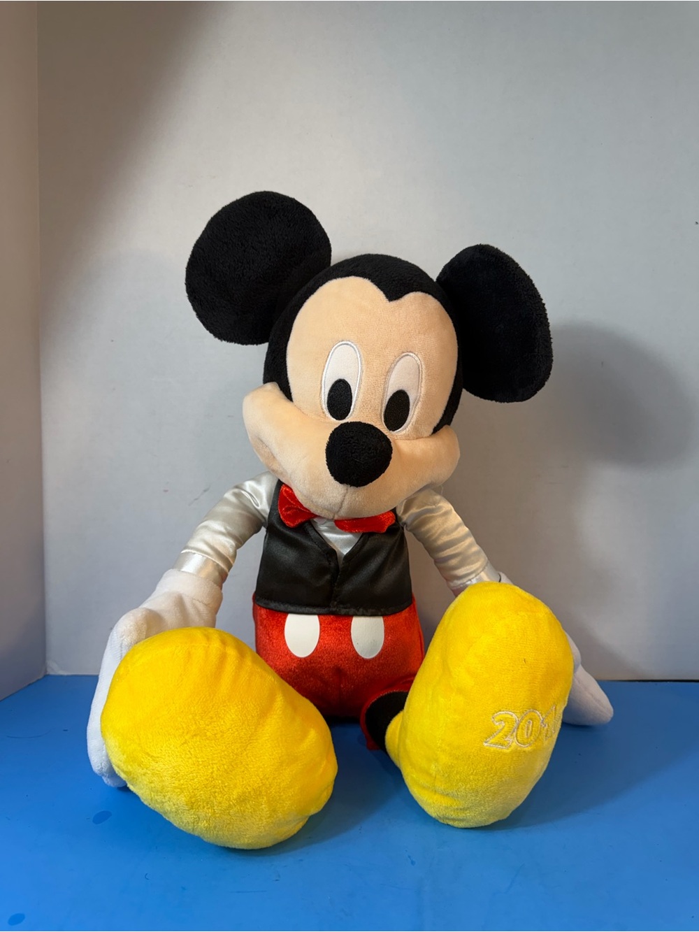 Disney Mickey Mouse Plush - Black, Red, Yellow
